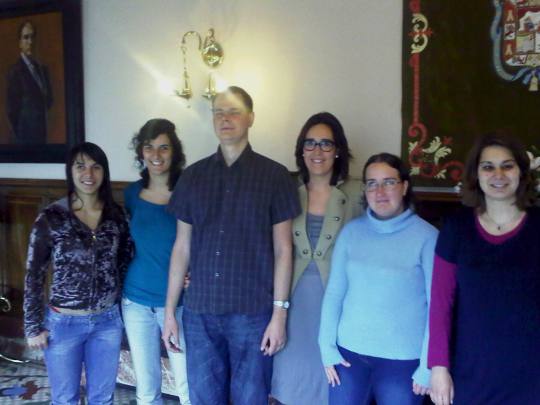&copy;Ayto.Granada: J�venes con discapacidad visual participan en el proyecto europeo `No vemos fronteras, we see no borders�